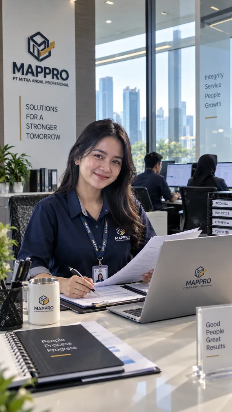 Personel MAPPRO bidang Admin & Back Office