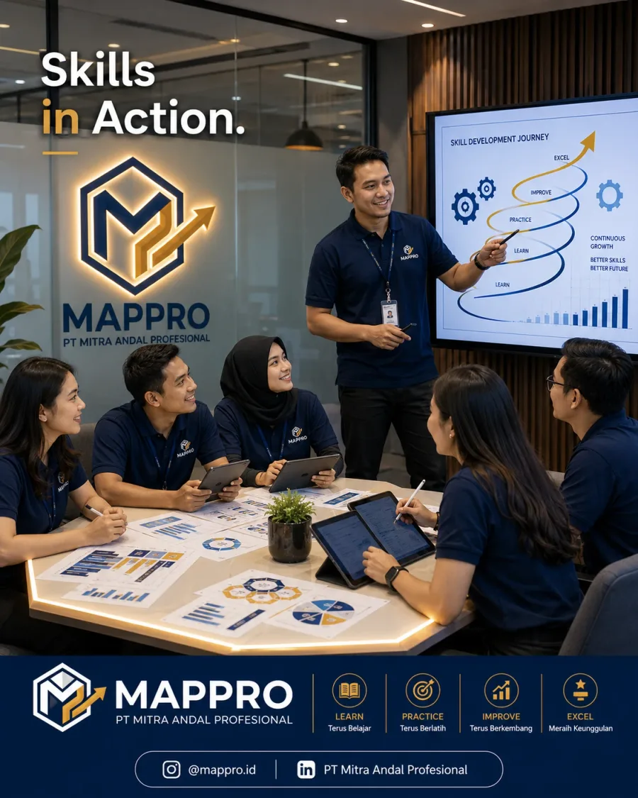 Sesi pelatihan dan pembekalan personel MAPPRO